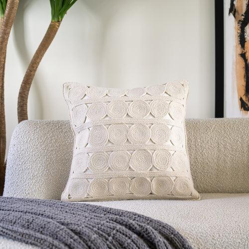 Stitch Crochet Cushion Cover