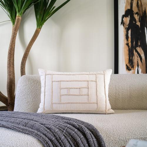 Braided maze Cushion Cover