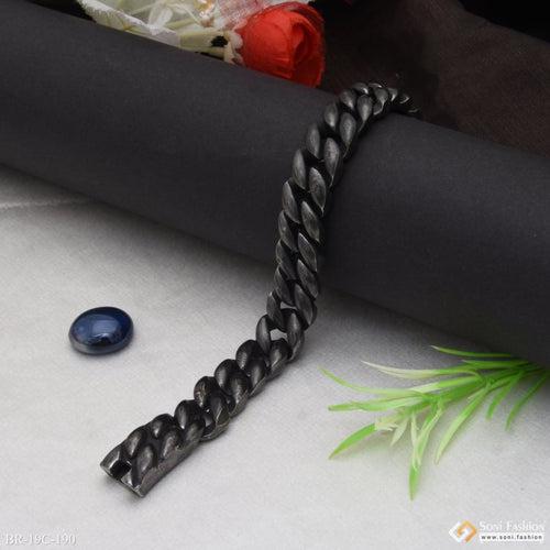 Brilliant Design Premium-Grade Quality Black Color Bracelet for Men - Style C190