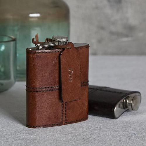 Hip Flask (Tan)