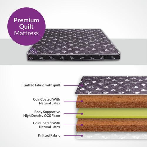 Premium Quilt -Natural Coir Mattress