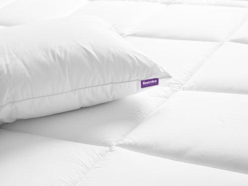 Restolex Budget Pillow - Size  61 CM  x  35 CM - Color white - 1pc