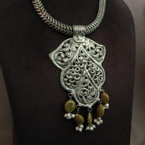 TRIBAL DESIGNER NECKLACE