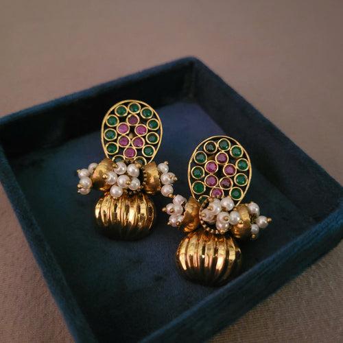 DESIGNER GOLD PLATED EARRINGS