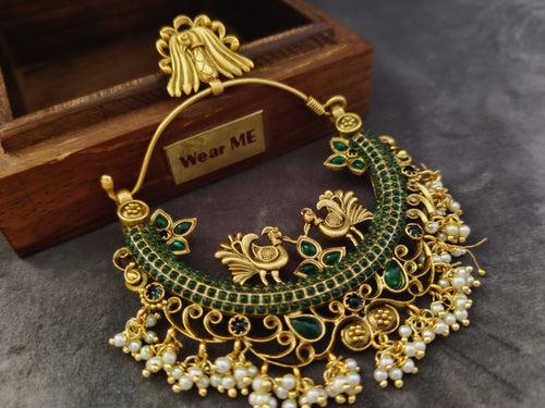 EXCLUSIVE HANDCRAFTED TEMPLE EARRINGS