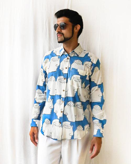 Chehre Cotton Men's Shirt-Minor Defect-MW-S2