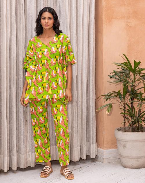 Toucan Chill Jams - Soft Cotton Pyjama Set