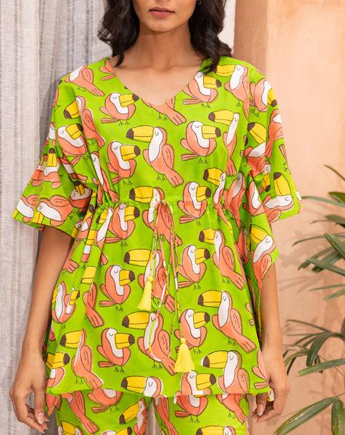 Toucan Chill Jams - Soft Cotton Pyjama Set