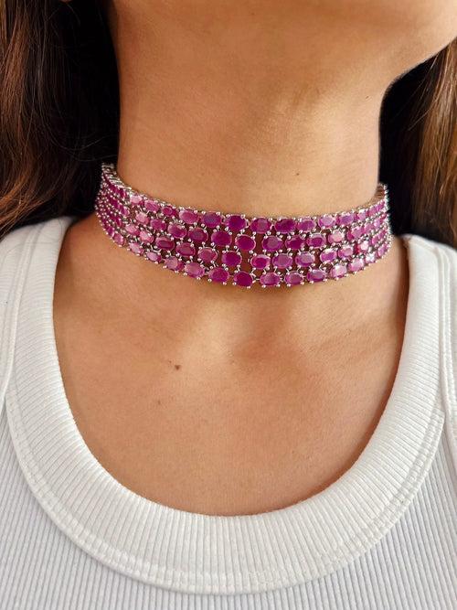 Kate Magenta Necklace