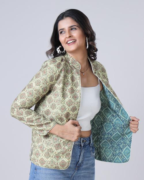 Switch Up Your Style With Reversible Women's Jacket