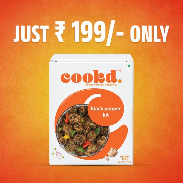 Cookd Black Pepper Kit 195g