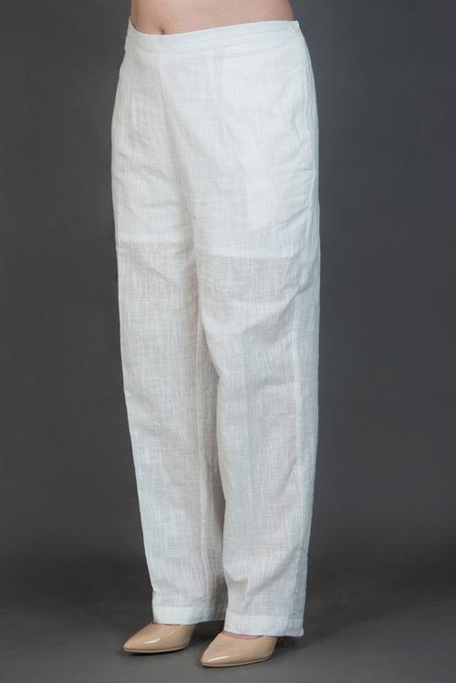 Cotton Hand Spun Solid Pants