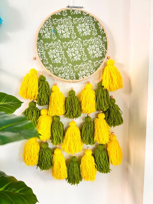 Gardenia Tassel Dreamcatcher