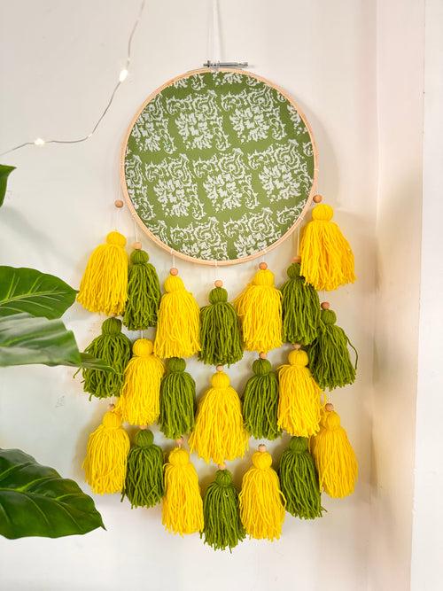 Gardenia Tassel Dreamcatcher