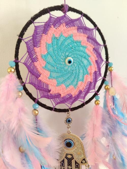 Dreamcatcher Evil Eye Windchime