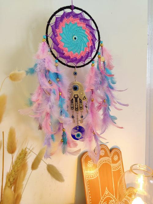 Dreamcatcher Evil Eye Windchime