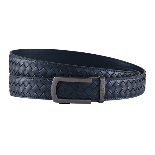 Braided Blue with classic buckle