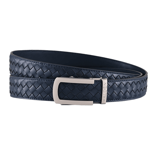 Braided Blue with classic buckle