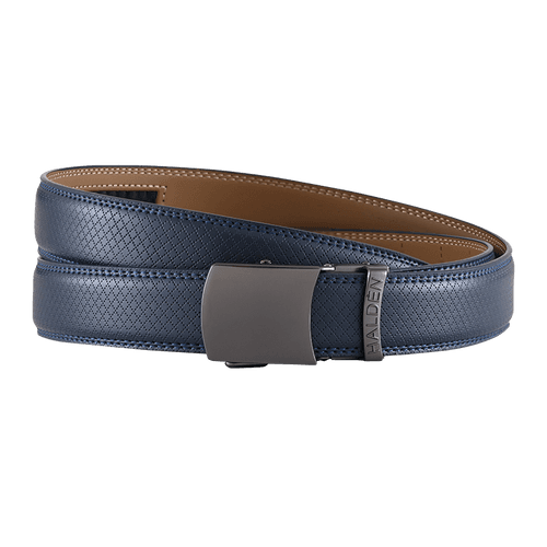 Theo Blue with vintage buckle