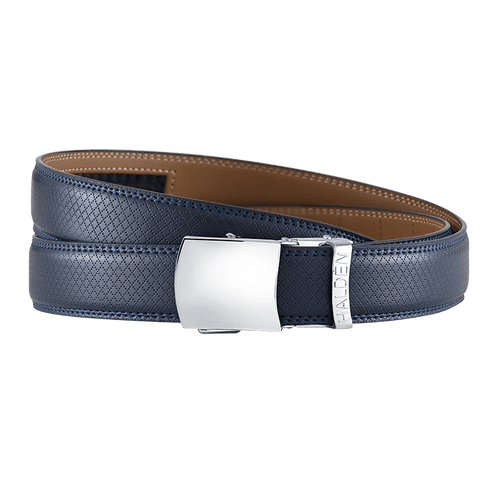 Theo Blue with vintage buckle