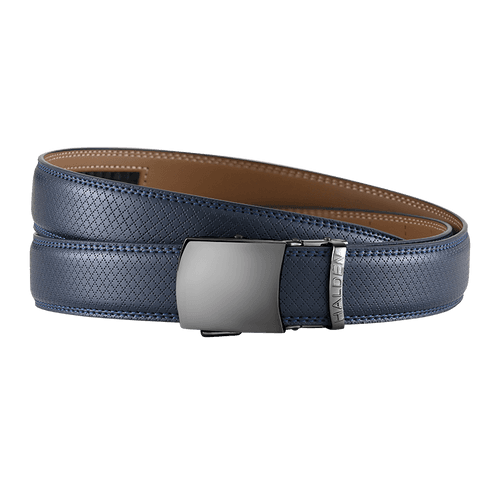 Theo Blue with vintage buckle