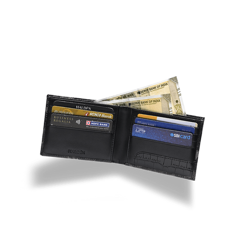 Camo Digital Print Men's Leather Wallet