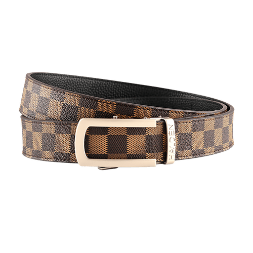 chequer Tan with classic buckle