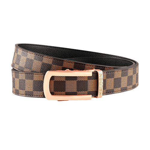 chequer Tan with classic buckle