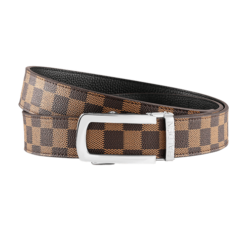 chequer Tan with classic buckle