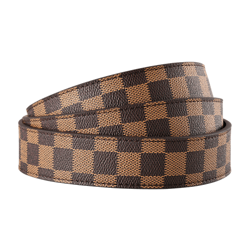 3.4 cm/ 1.5" CHEQUER TAN STRAP