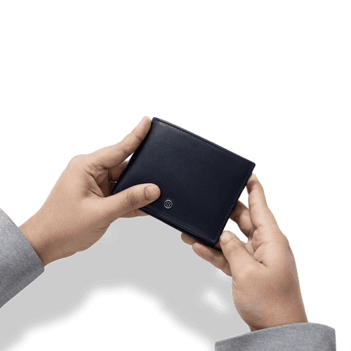 Plain Men's Leather Wallet