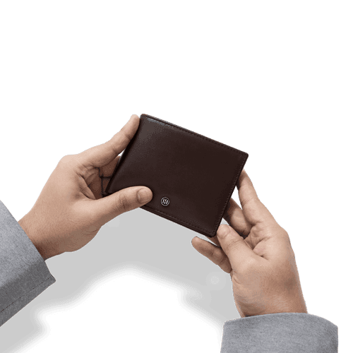 Plain Men's Leather Wallet