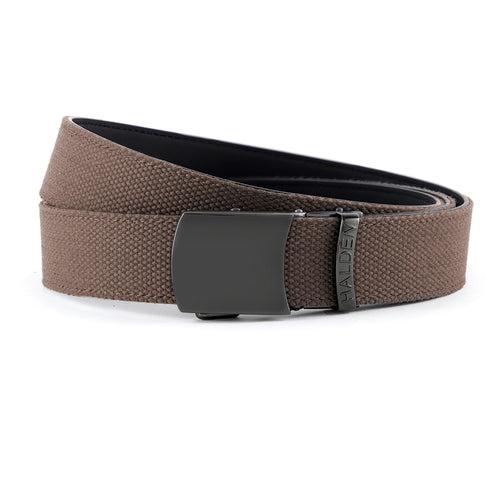 Canvas brown with vintage buckle