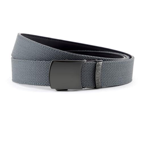 Canvas Grey with vintage buckle