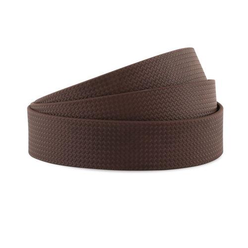 3.4 cm/ 1.5" WEAVE BROWN STRAP