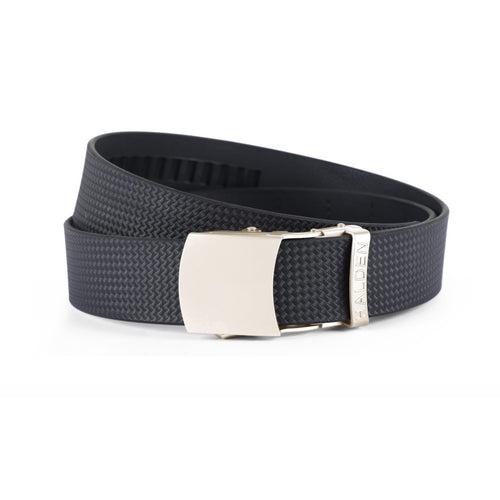 Weave black with vintage buckle