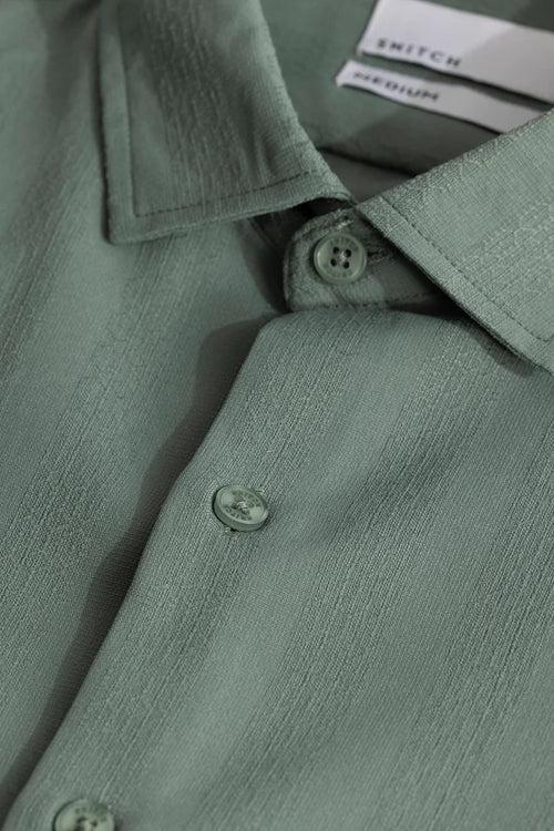 FlexiForm Olive Textured Shirt