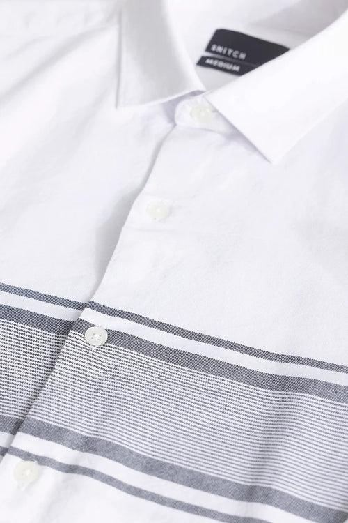 Stripelush White Stripe Shirt