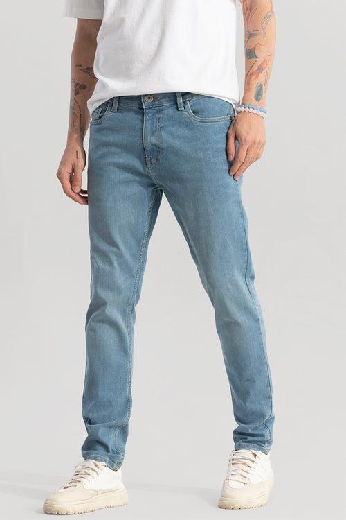 Trex Powder Blue Slim Fit Jeans