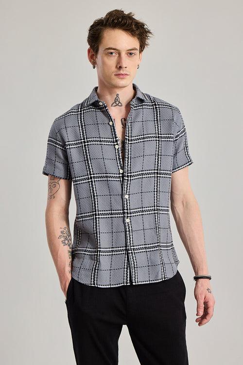 Plaidura Grey Check Shirt