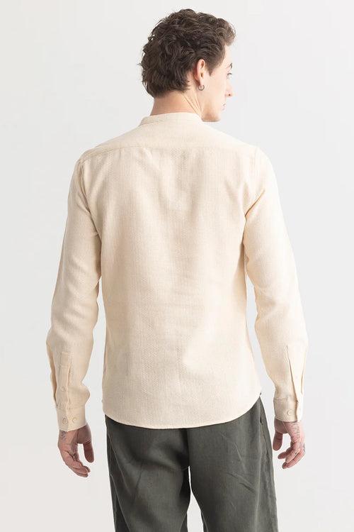 Hemlyn Beige Casual Shirt