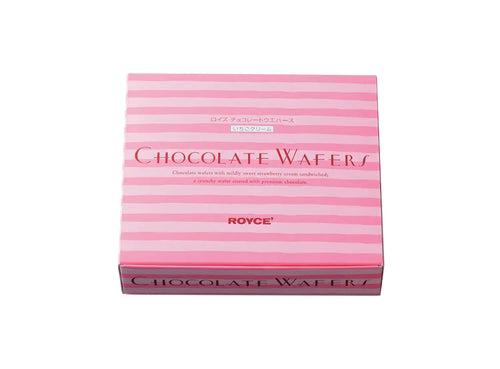 Chocolate Wafers Strawberry Cream