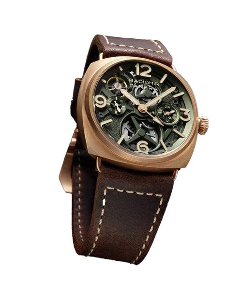 Radiomir Tourbillon GMT Bronzo