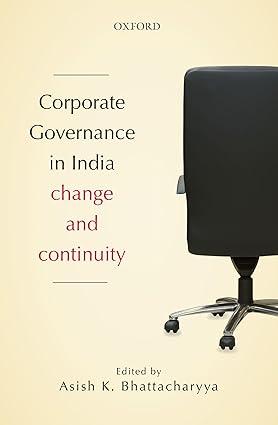 Corporate Governance In India [Hardcover]