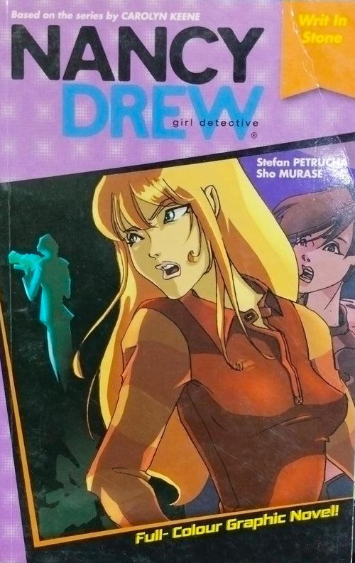 Nancy drew girl detective writ in stone [graphic novel]