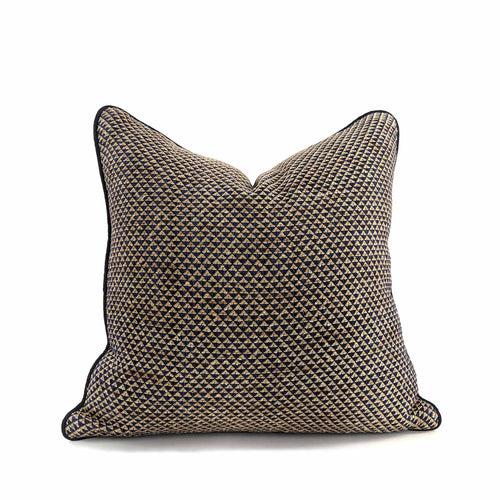 Pyramid Cobalt Weave Cushion Medium 18"