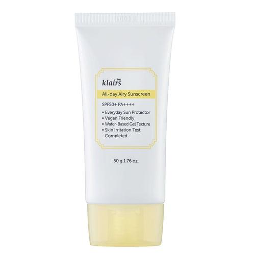 Klairs All-day Airy Sunscreen SPF50+ PA++++ 50g