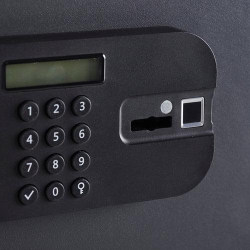 YSFM/400/EG1 Maximum Security Large Digital Locker with Fingerprint and Pin Access - Grey