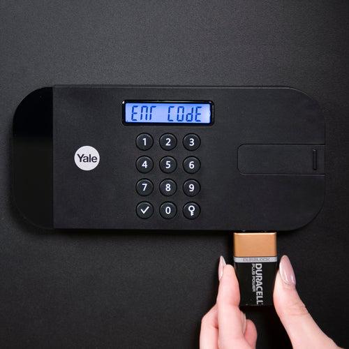 YSEB/200/EB1 High Security Compact Digital Safe Locker PIN, Black