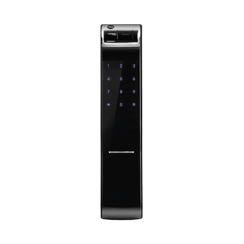 YDM 4109 (Roller Latch) Smart Lock,  Black , Without Handle